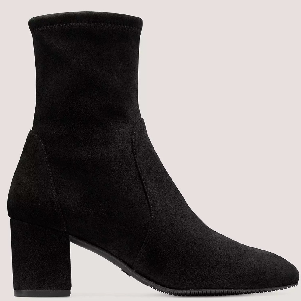 COPY - Stuart Weitzman ankle boots black suede - sock booties never worn